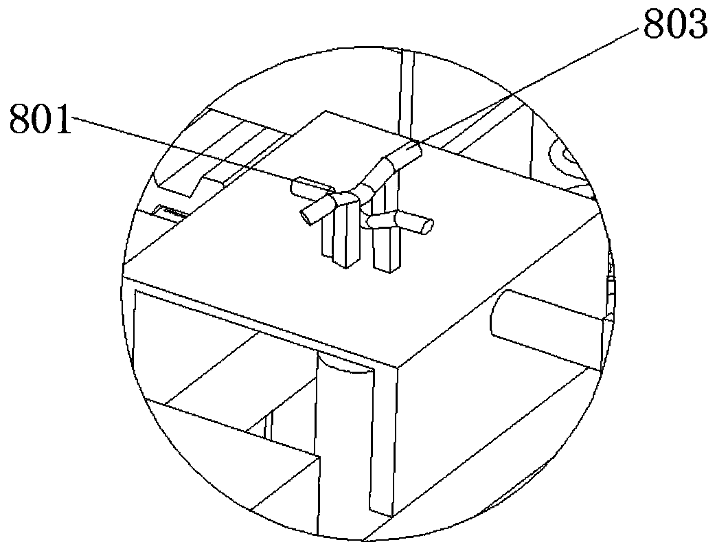 Novel leveling device for orchard operation platform