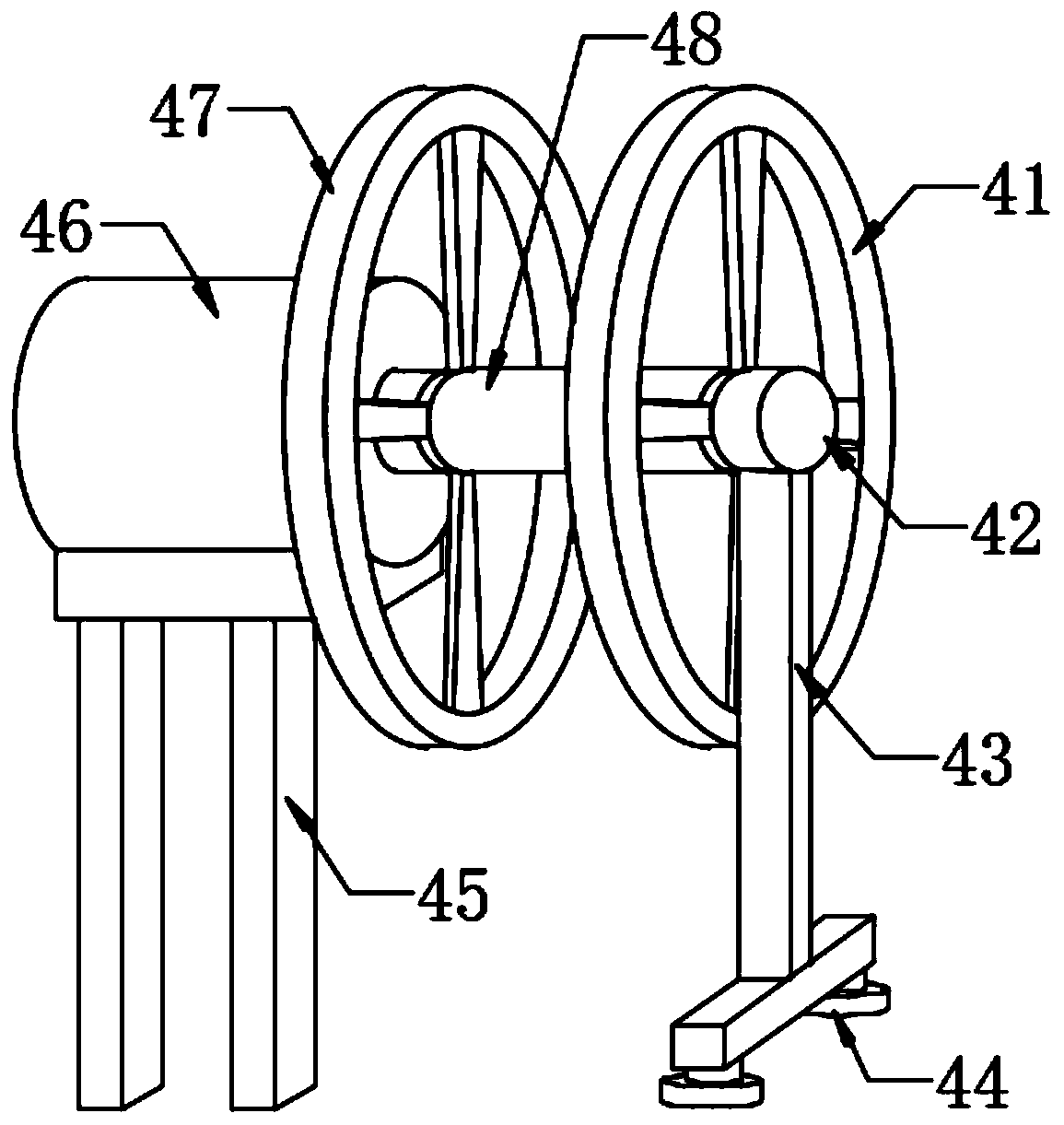 Roller device for precision textile cloth