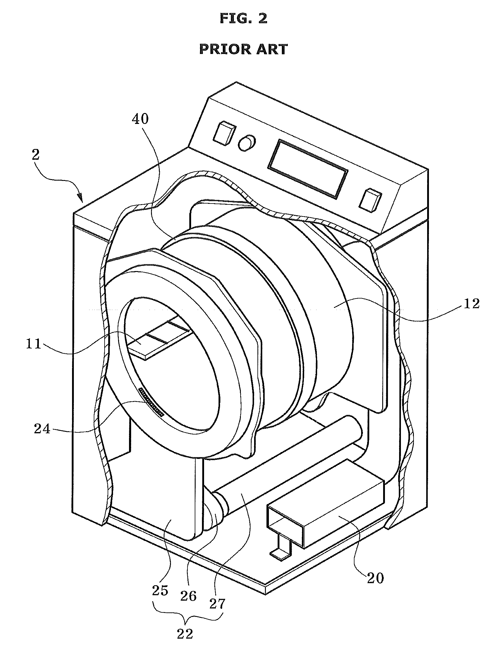 Dryer having gas heater