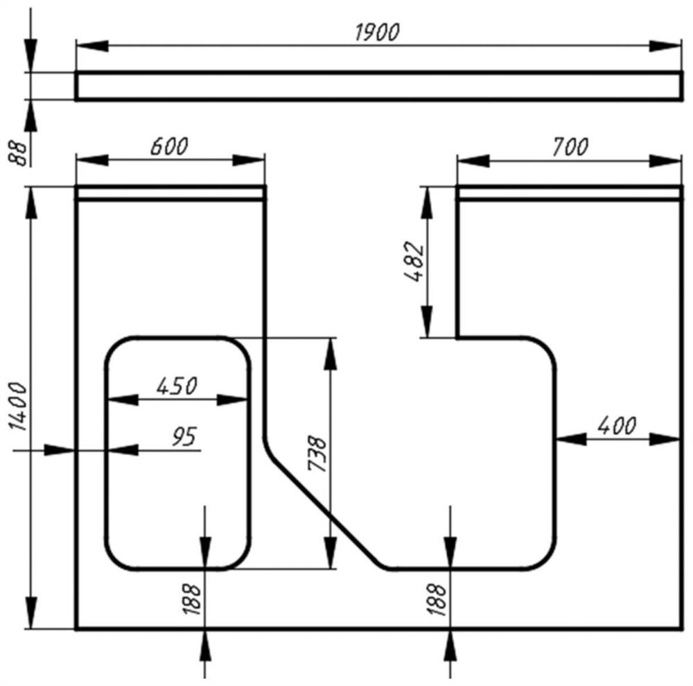 Part structure reliability topological optimization design method considering bounded hybrid uncertainty