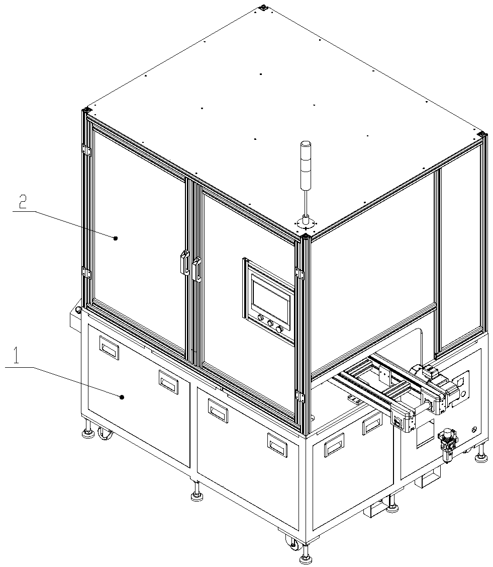 Automatic tool disassembling equipment for carrier