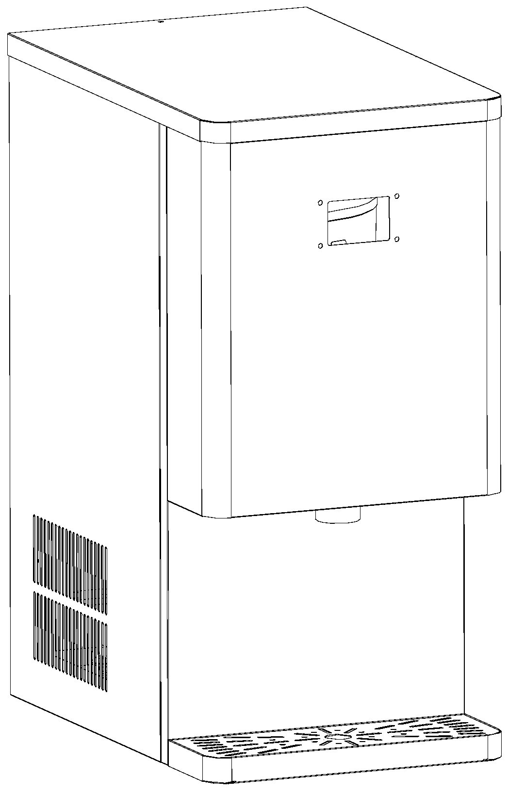 Extrusion type ice machine