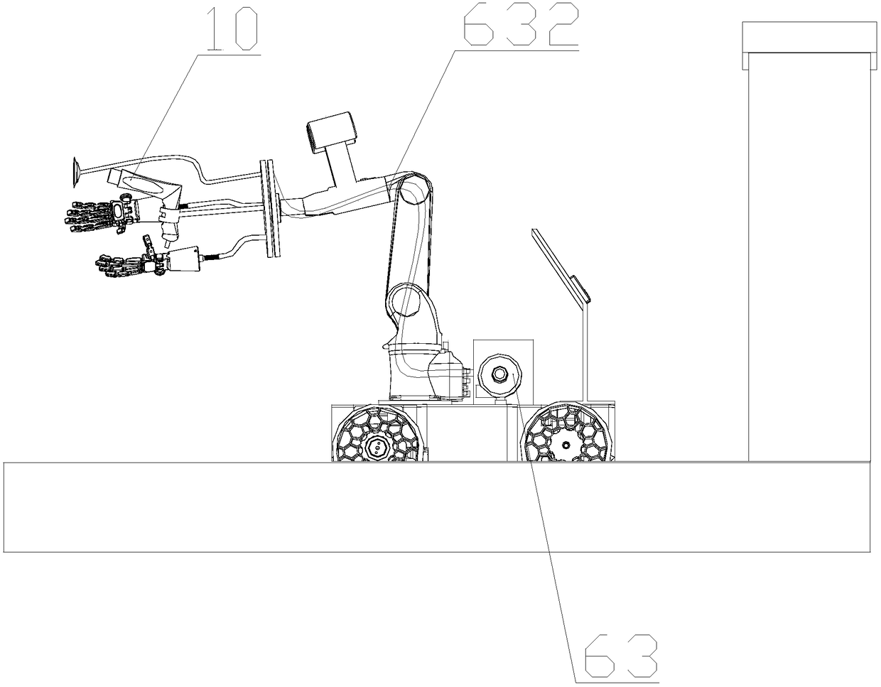 A fully autonomous refueling service robot and refueling service method for unmanned gas stations