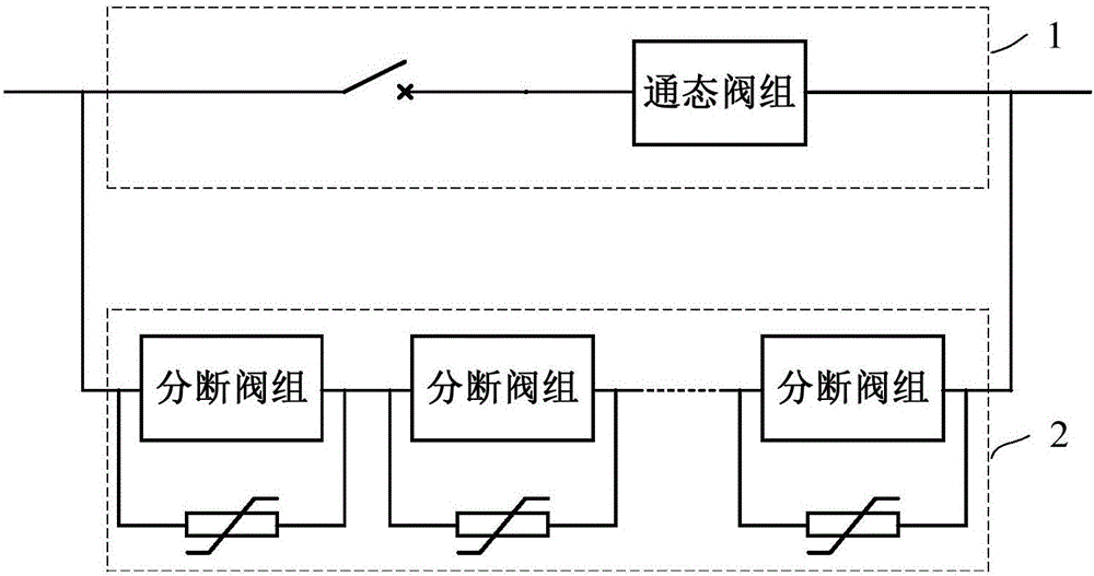Closing control method of high-voltage DC breaker