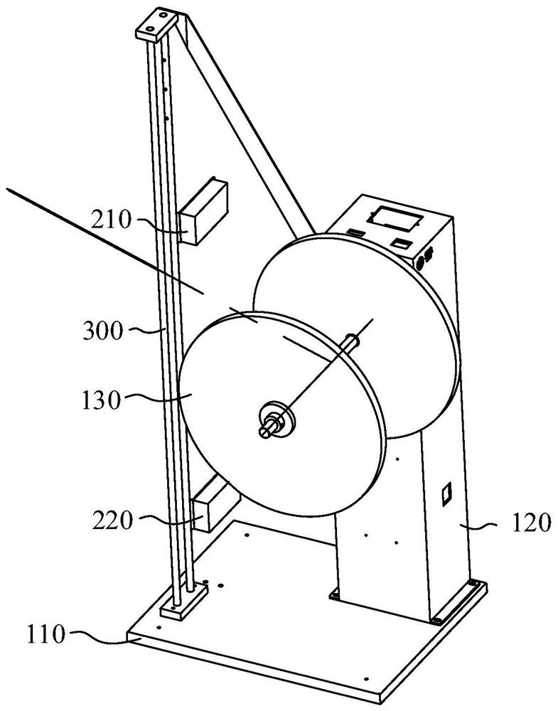 Mask making machine and pay-off mechanism thereof