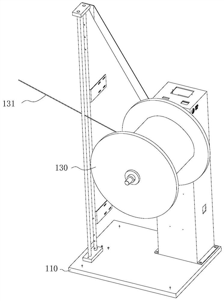 Mask making machine and pay-off mechanism thereof