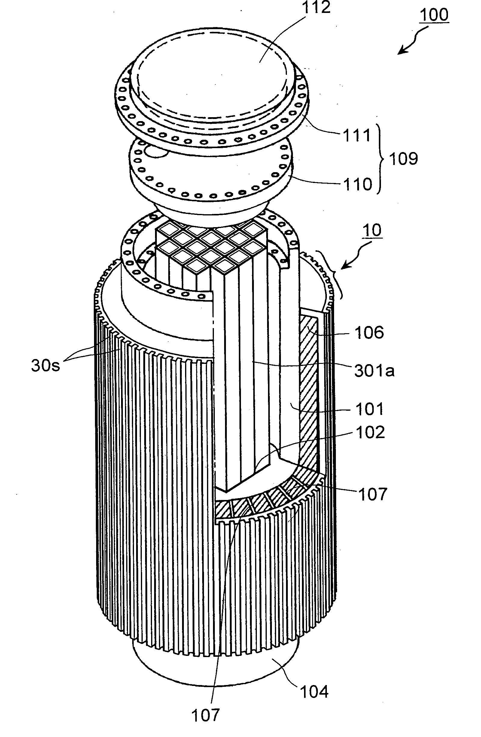 Cask and method of producing the same