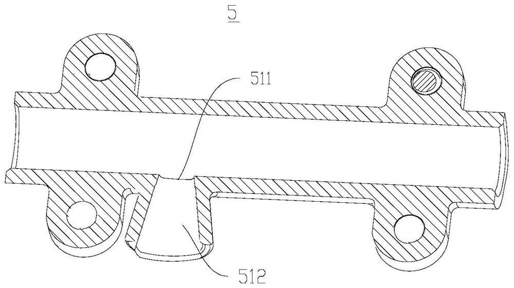 Trigger structure and electronic equipment