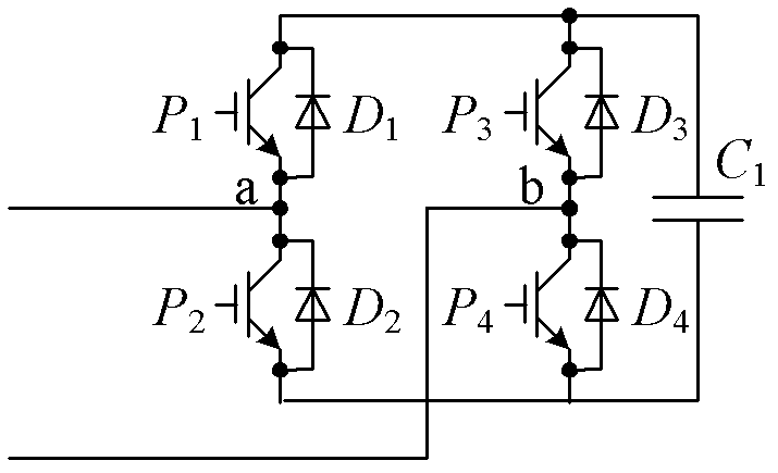 Cascading-type STATCOM DC side capacitor voltage balance control method