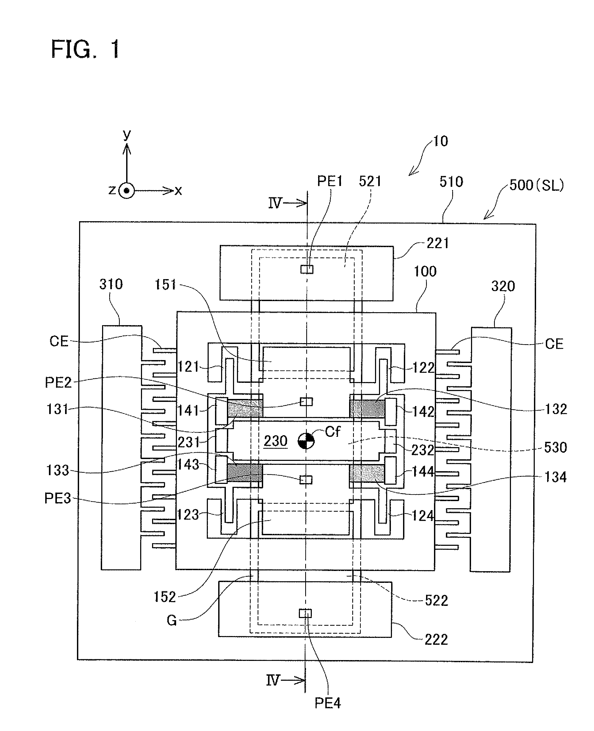 Apparatus having a movable body