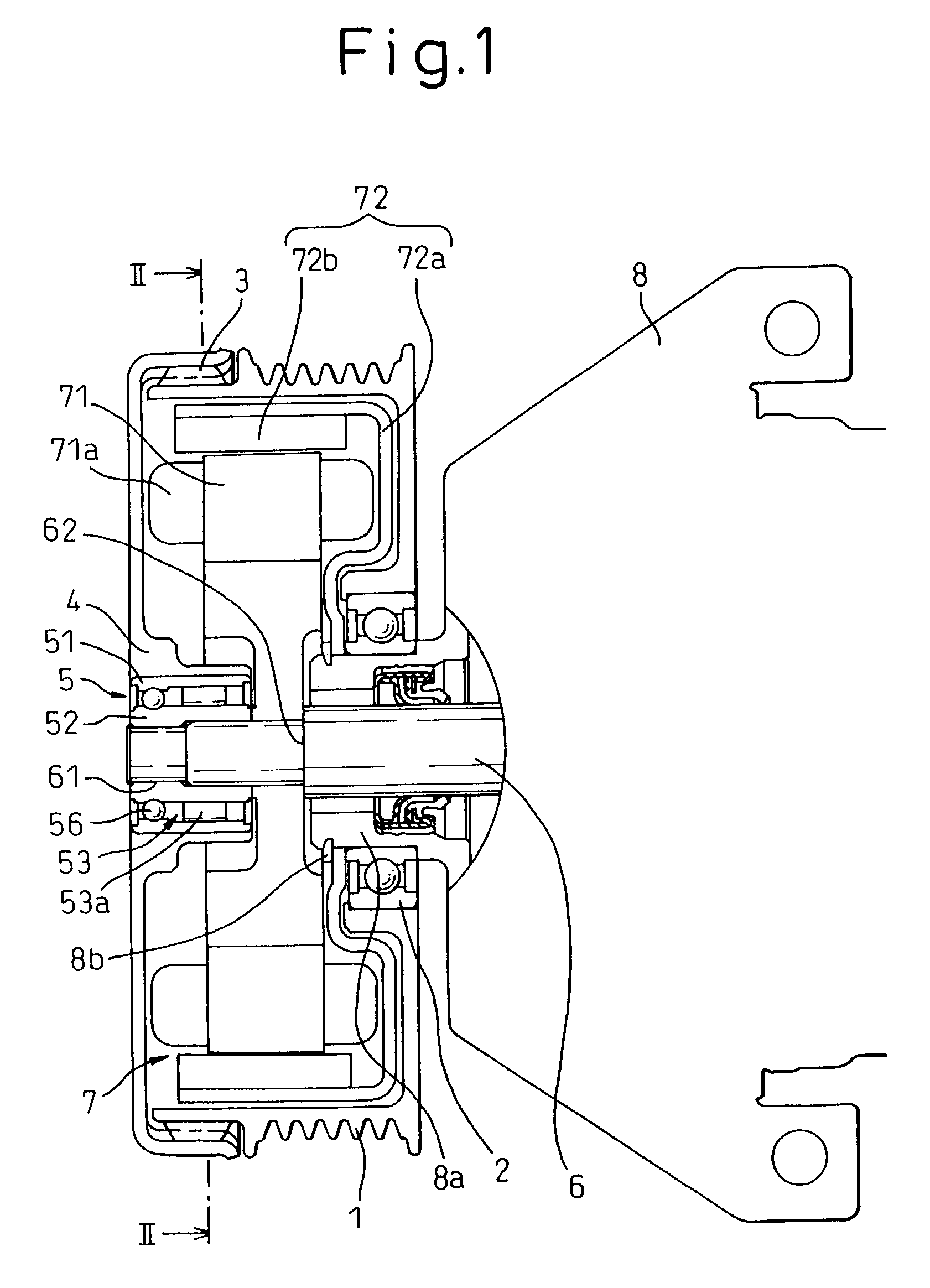 Compressor provided with torque limiter