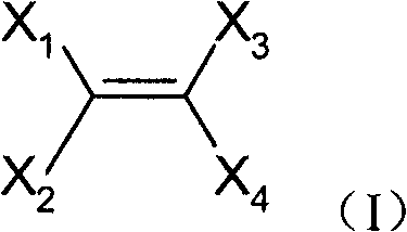 Method for preparing a halogenocetyl fluoride and the derivatives thereof