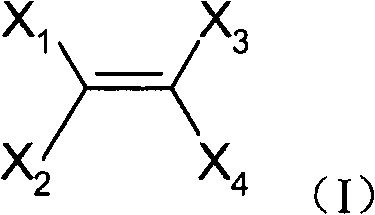 Method for preparing a halogenocetyl fluoride and the derivatives thereof