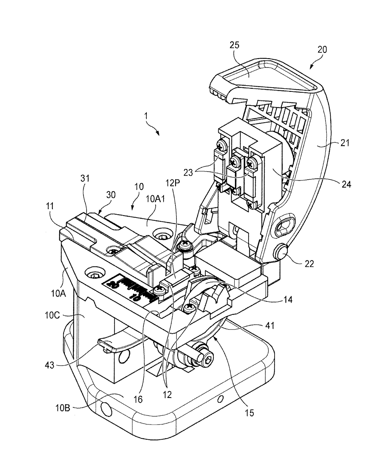 Optical fiber holder and optical fiber cleaving apparatus to which optical fiber holder is attachable