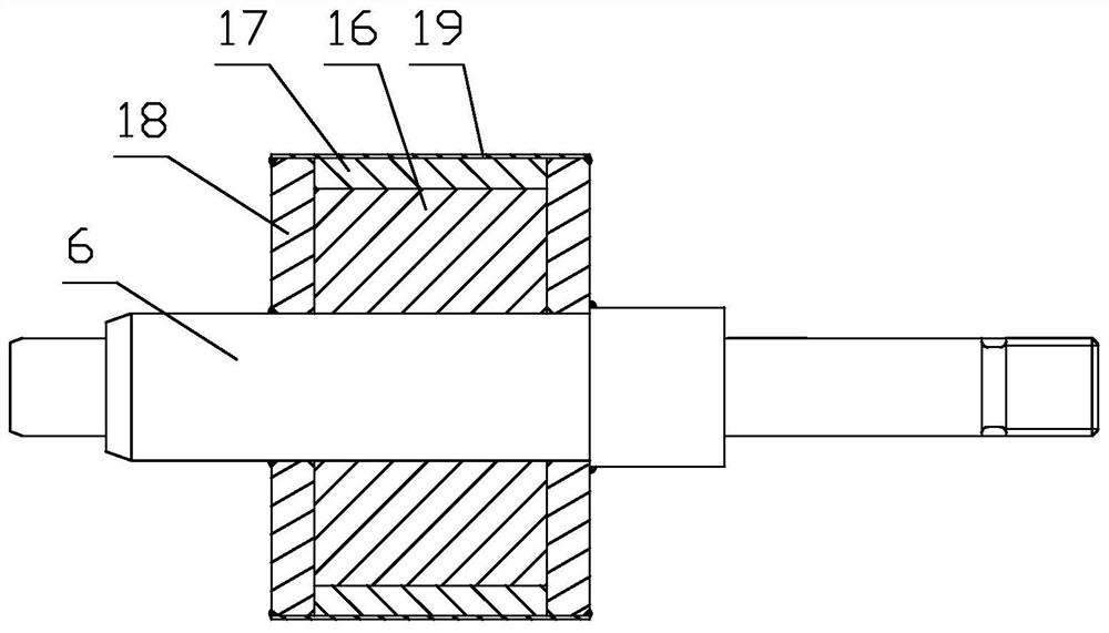 Corrosion-resistant vortex type hydrogen circulating pump