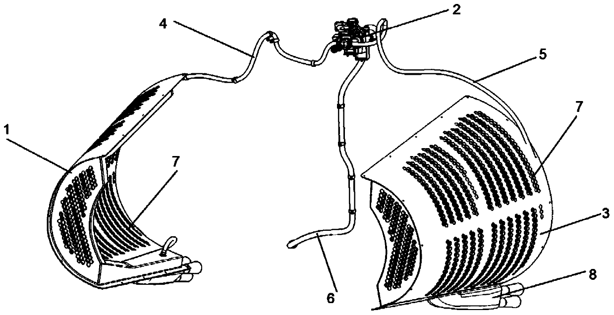 Ejection type engine sand prevention system and method