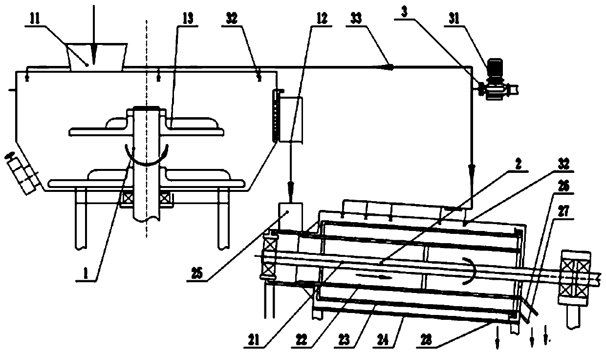 Equipment system for preparing sand, stone and high-calcium aluminum silicate material by utilizing construction wastes