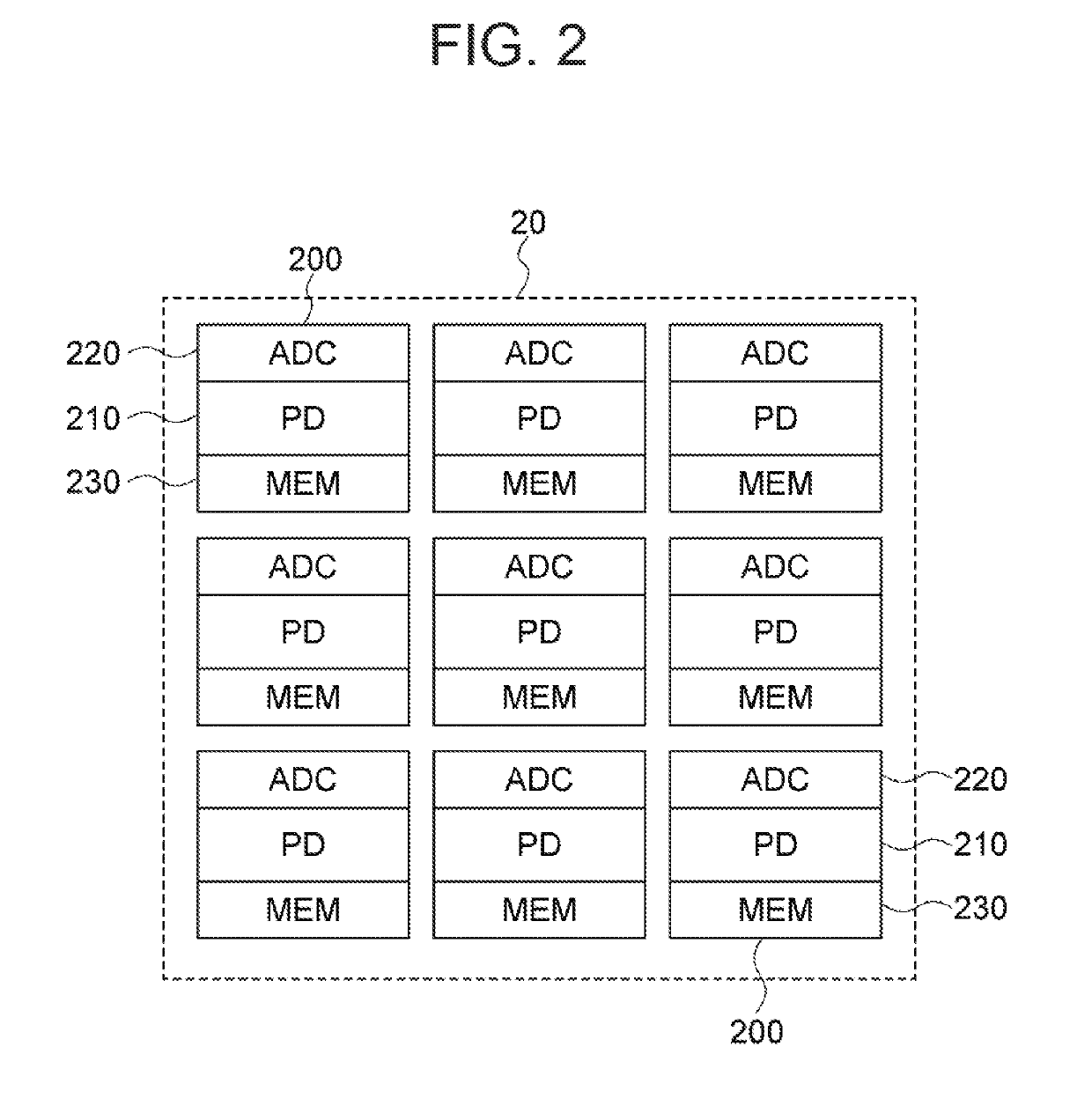 Solid-state imaging device, method for driving solid-state imaging device, and electronic apparatus