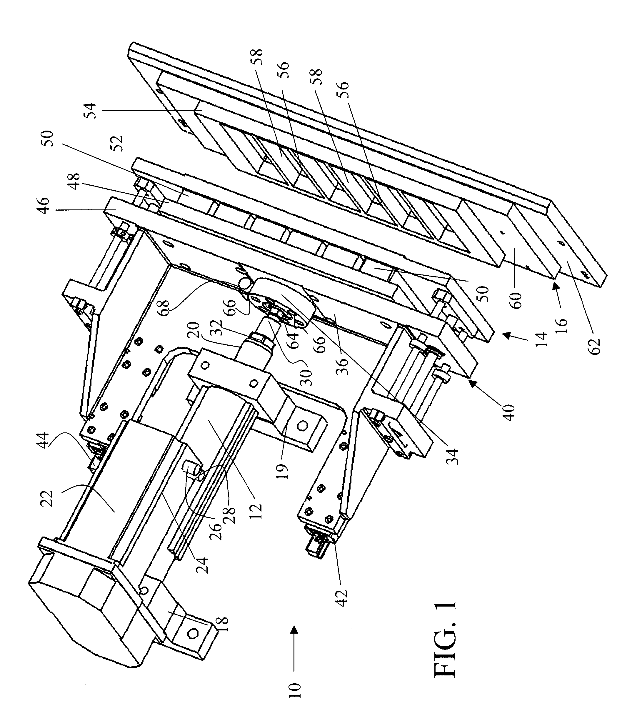 Load cell deflasher assembly and method