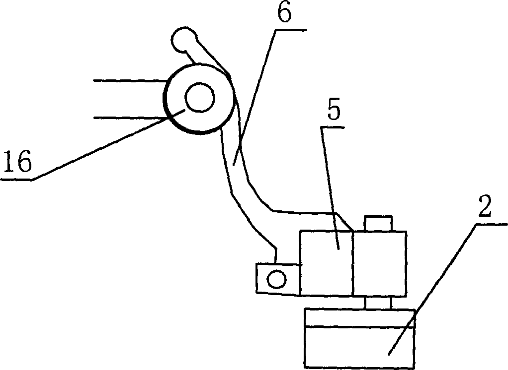 Motorcycle brake jaw-force detection table