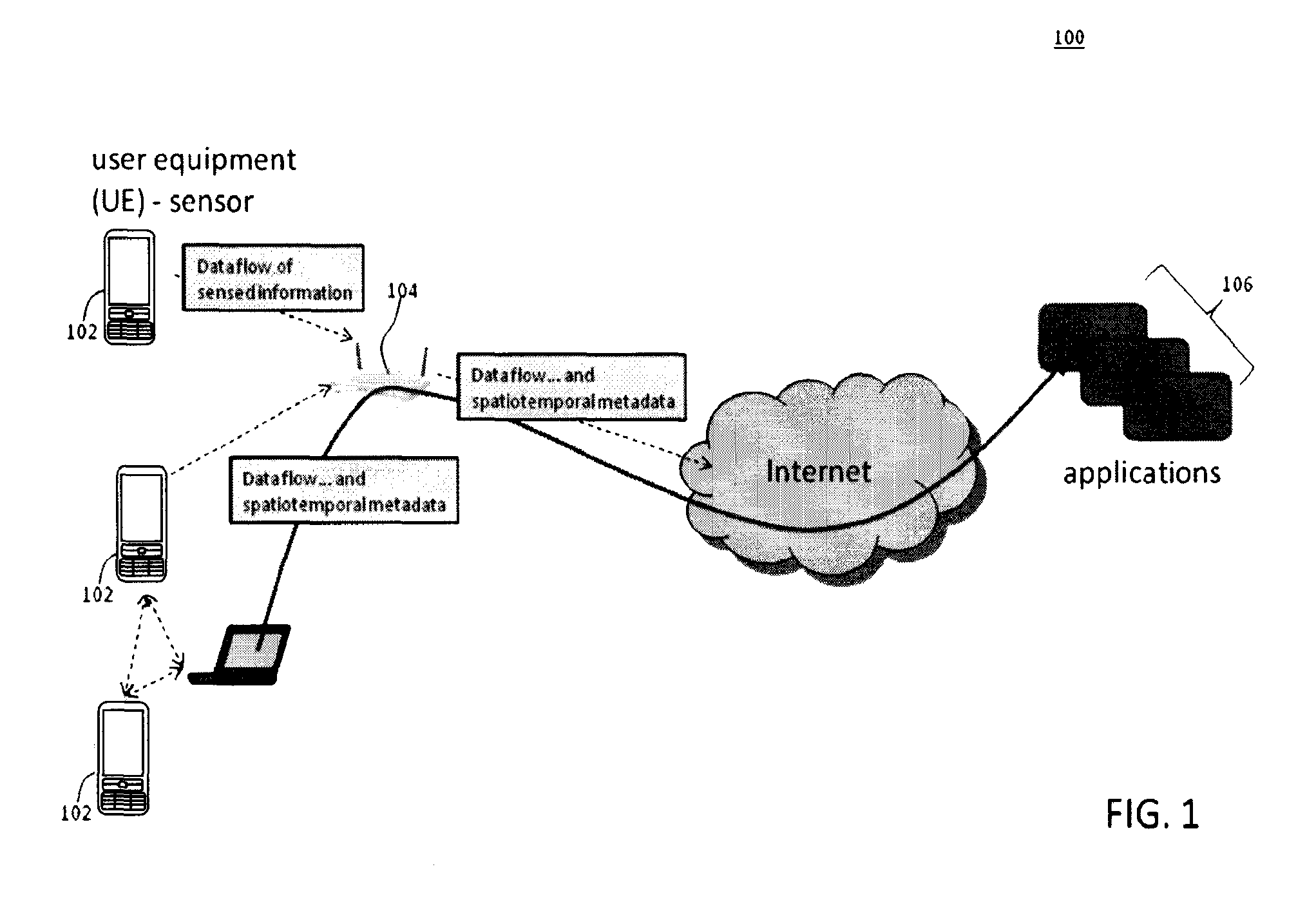 Spatiotemporal Annotation of Data Packets in Wireless Networks