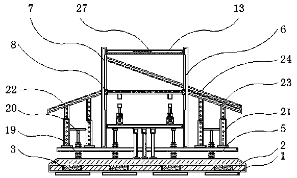 Flatness transformation operating table with horizontal plane detection