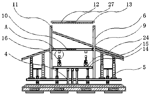 Flatness transformation operating table with horizontal plane detection