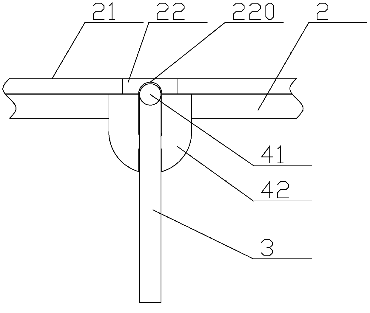 A high-efficiency skimming and mud scraping device