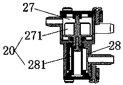 Water passage control device and local cleaning device