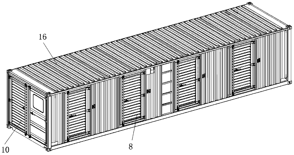 Container type generating unit