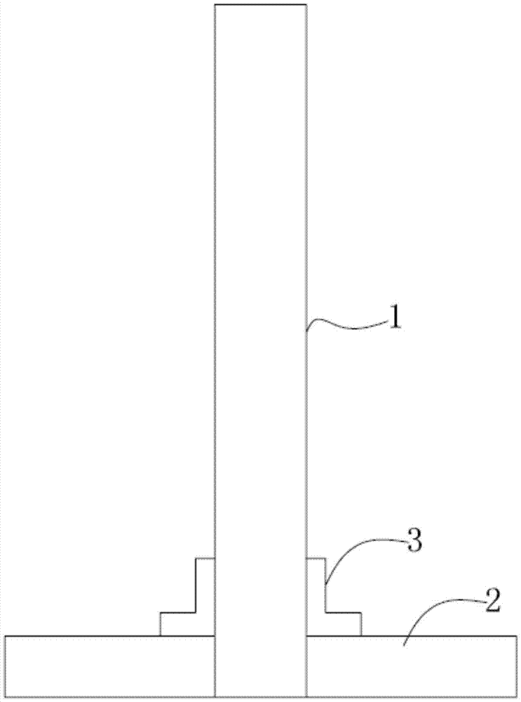 Connecting plate of capacitor