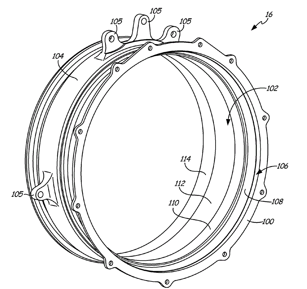 Ram air fan inlet housing