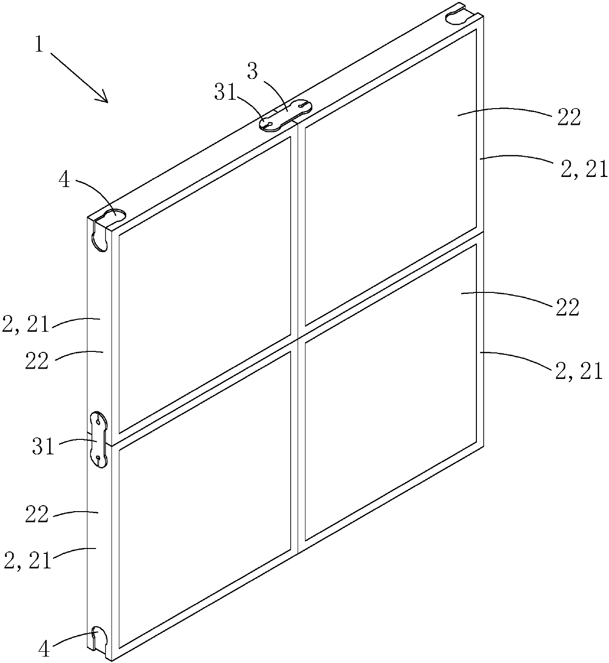 Photovoltaic battery assembly serving as standby power supply for medical oxygen generation system