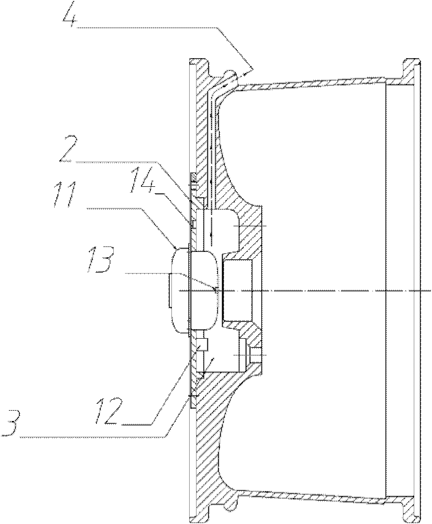 Tire self-inflating system