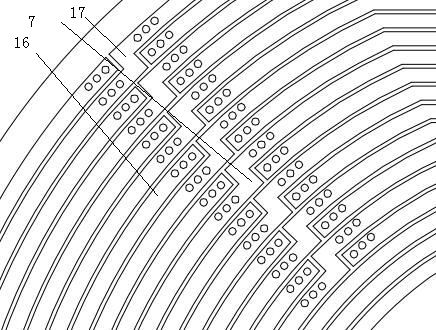 A fpc structure for reducing AC resistance