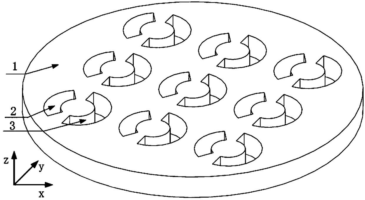 Dual transmission peak plasma optical fiber sensor based on asymmetric opening ring structure