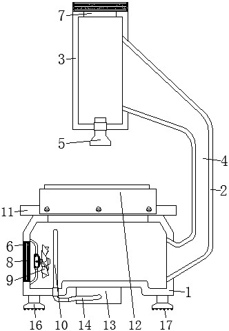 A three-dimensional detector for filter shells