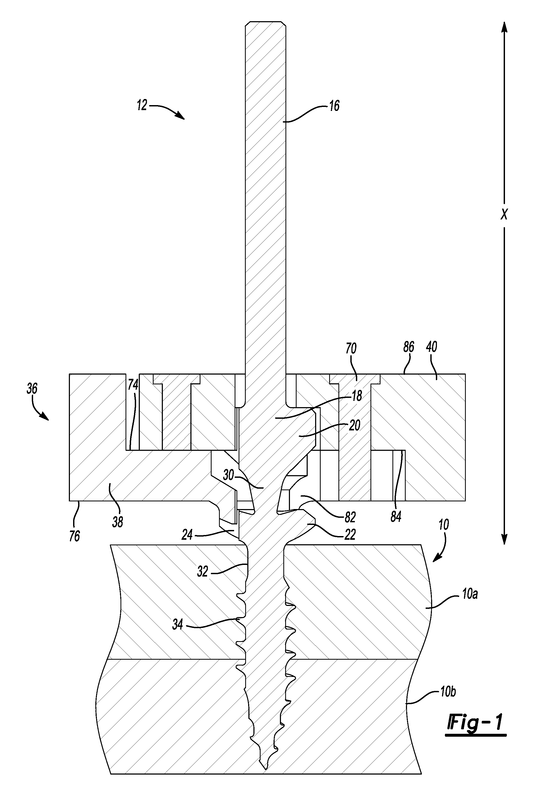 Torsion cutter and cannulated cutter for cutting orthopedic fasteners