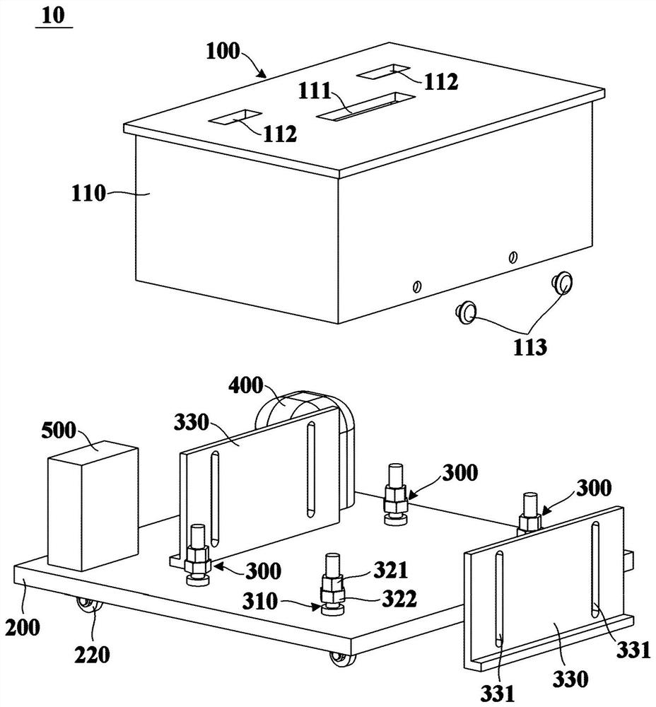 Refrigeration module for refrigerating and freezing devices and refrigerating and freezing devices