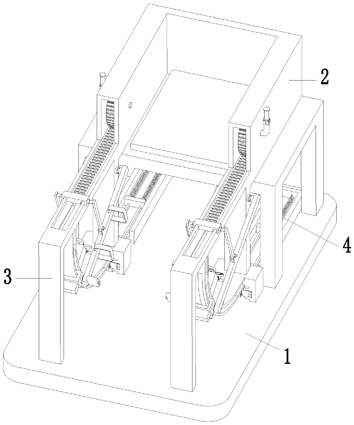 Leg injury rehabilitation training device