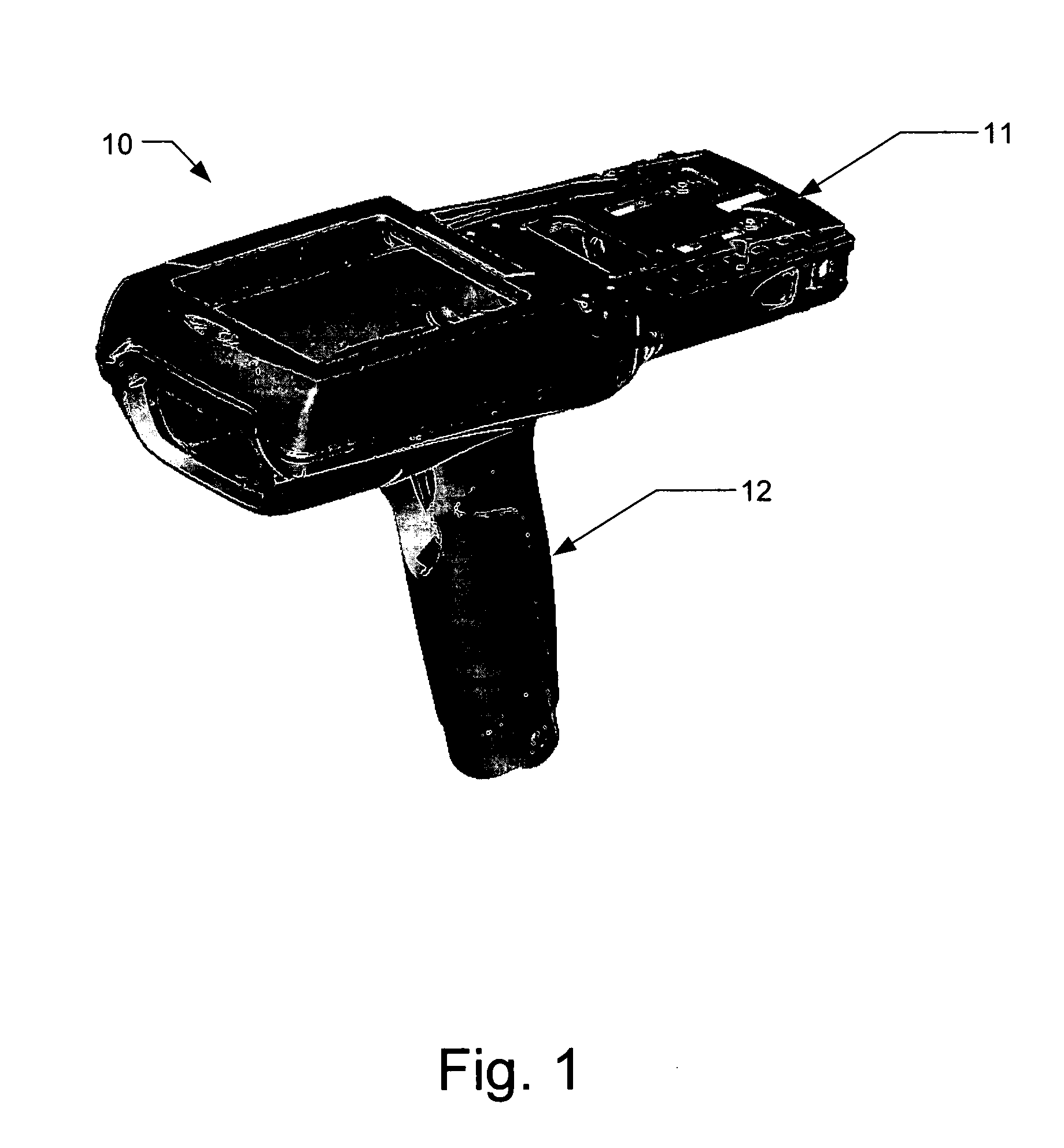 Mobile terminal with ergonomic housing