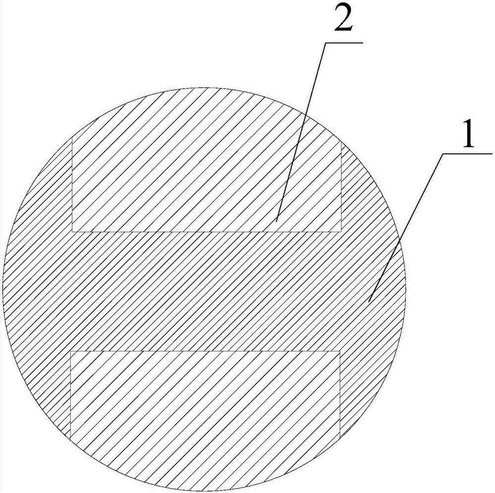 Steel bar connecting method based on alternating and direct current double wire submerged arc