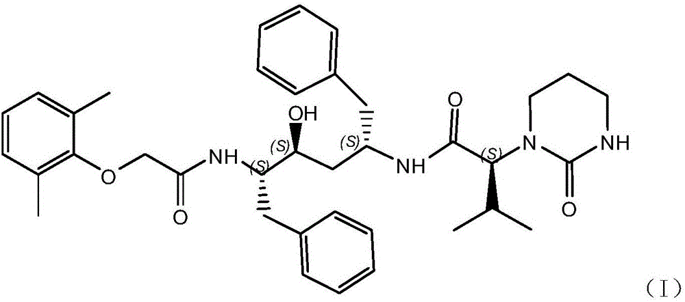 Lopinavir preparation and purification process