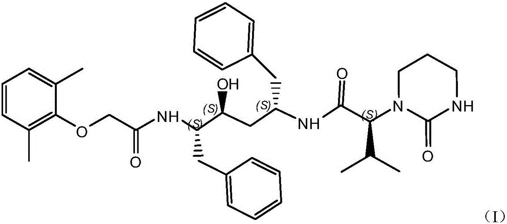 Lopinavir preparation and purification process