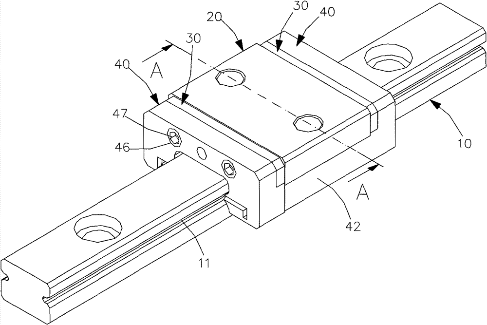 Refluxing system for linear sliding rail