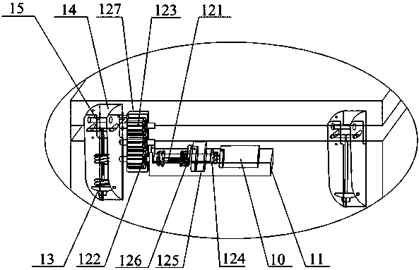 An automatic door opening and closing device and a refrigerator with the same