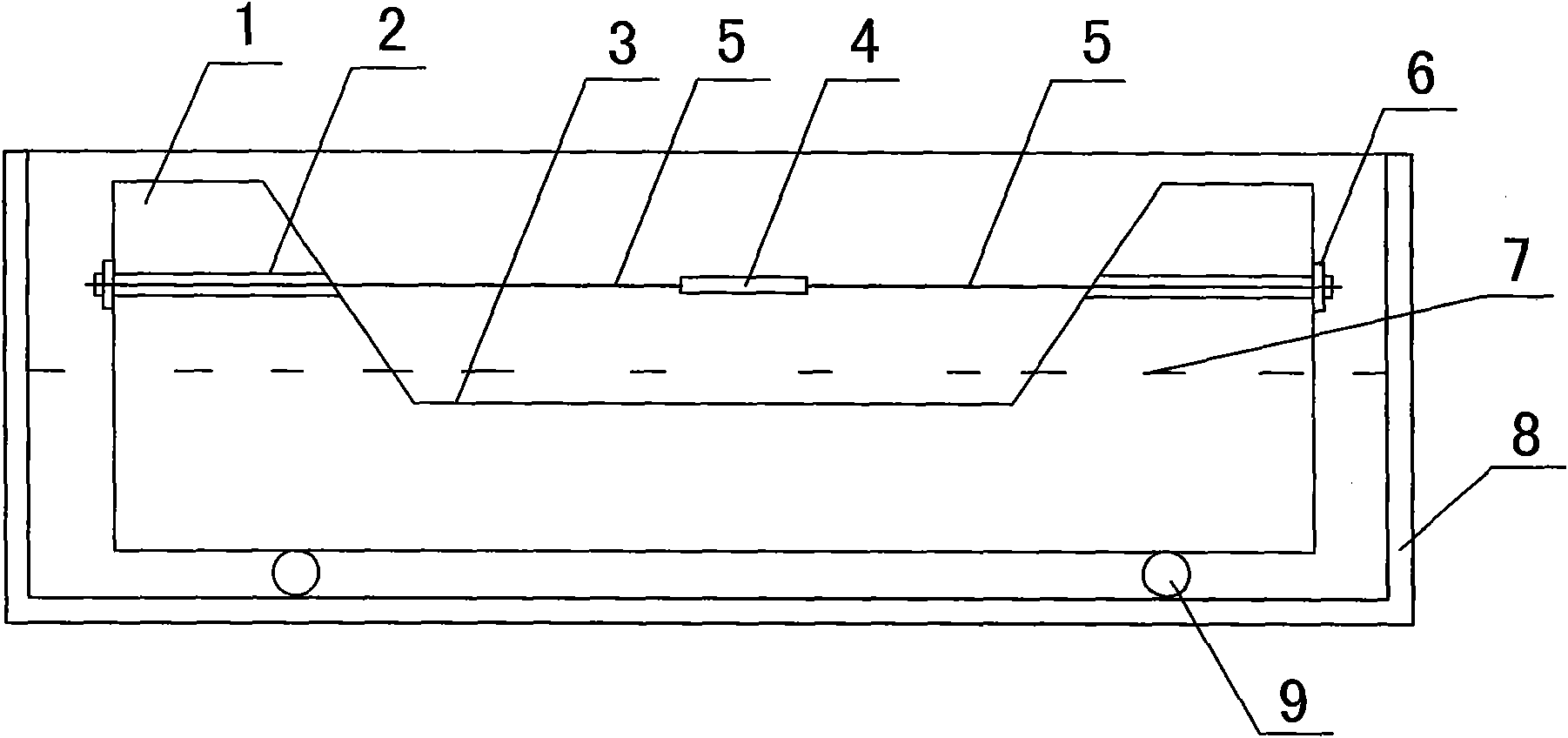 Loading method for concrete member flexural test