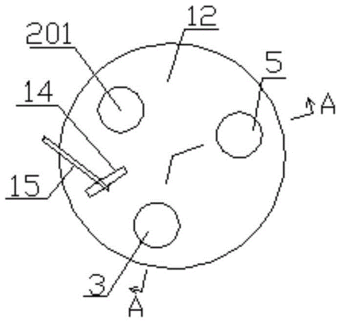 A field enrichment device for volatile organic pollutants in groundwater