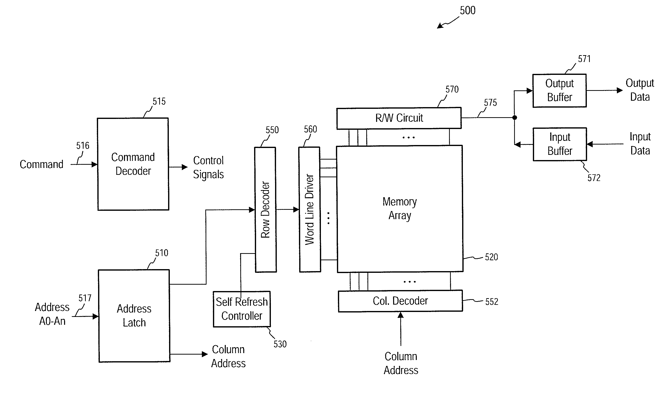 Memory refresh methods, memory section control circuits, and apparatuses