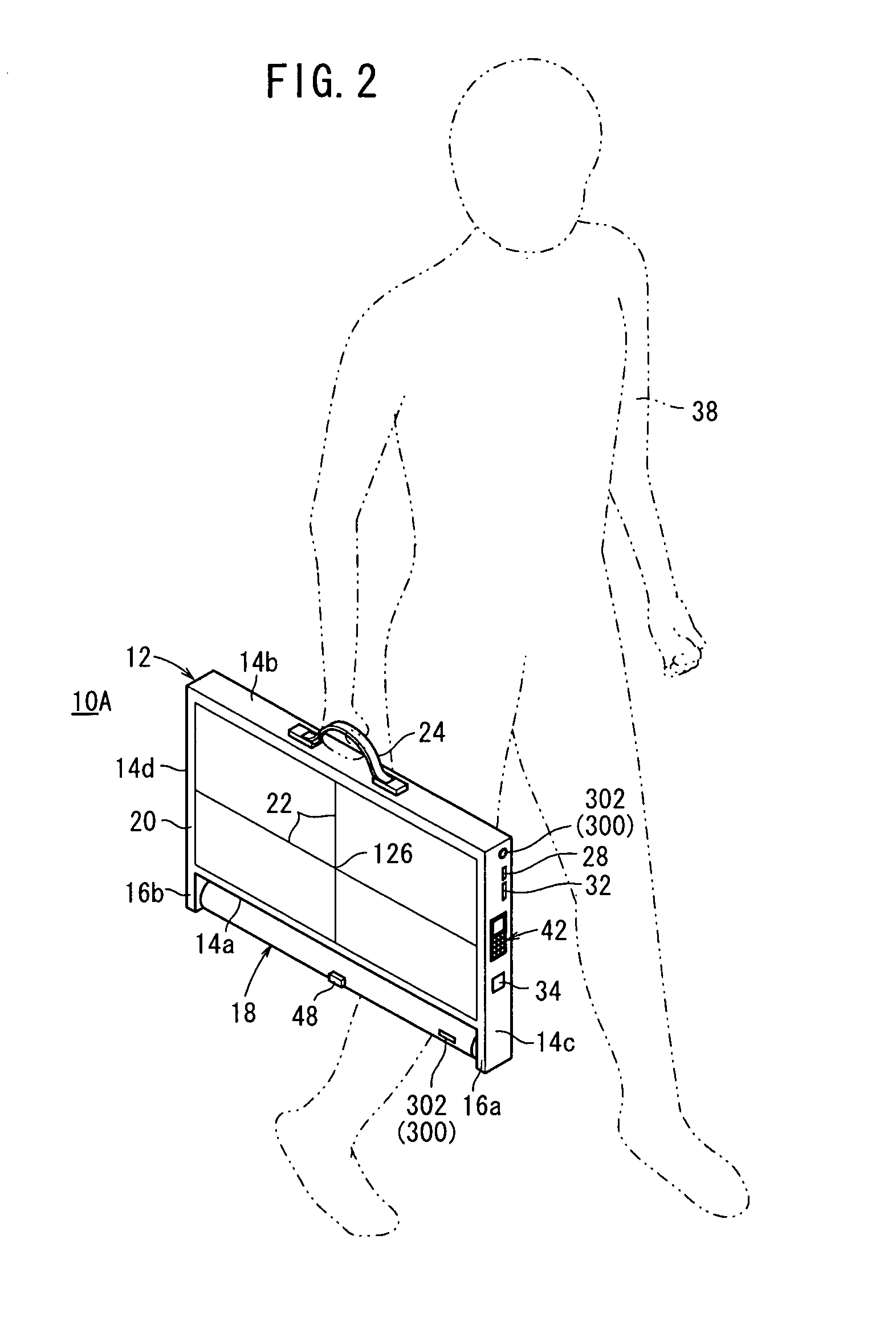 Radiographic image capturing apparatus, radiographic image capturing system, and method of supplying electric power to radiographic image capturing apparatus